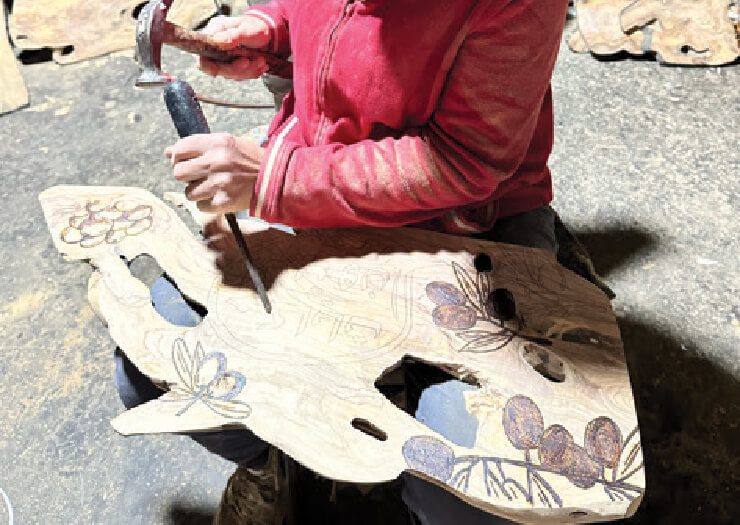 Olive Wood Carving
