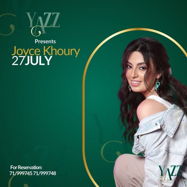 July 27 Event at Yazz Batroun