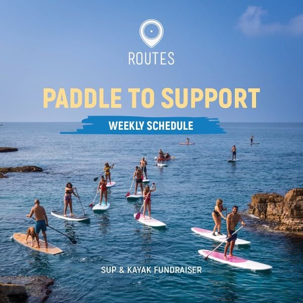 September 27 28 29 Paddle Fundraiser with Routes