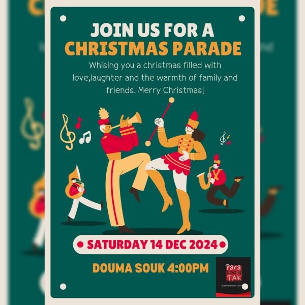 Christmas Parade Event in Douma