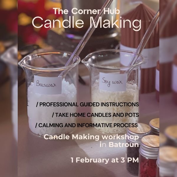 February 1 Candle Making at The Corner Hub