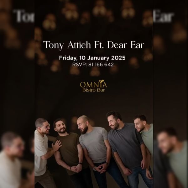 January 10 Event live at Omnia Bistro Bar Batroun