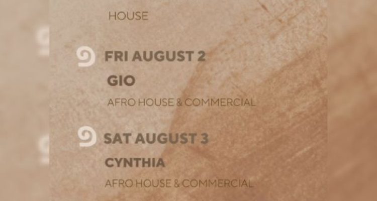 August 1 2 3 events at Ile Beach Bar