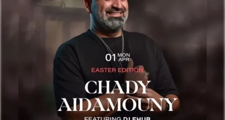 Chady Aidamouny Featuring DJ EHUB April 01, event post