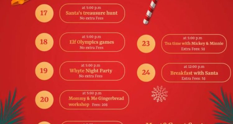 December 17-24 Christmas Events with Pine Roots and Kids Factory