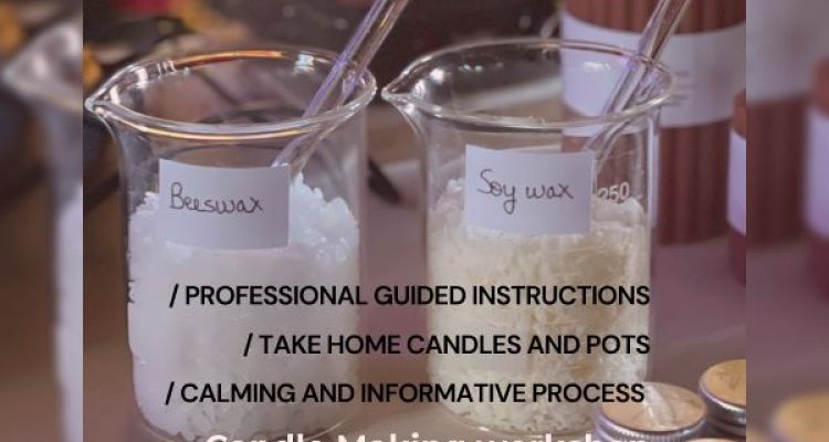 February 1 Candle Making at The Corner Hub