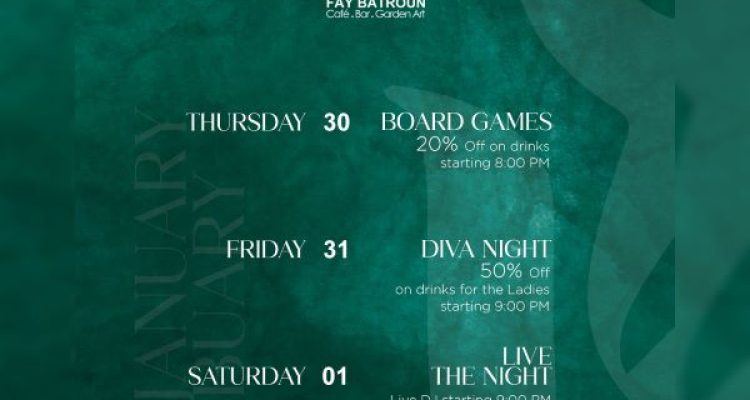 February 30-1 at Fay Batroun