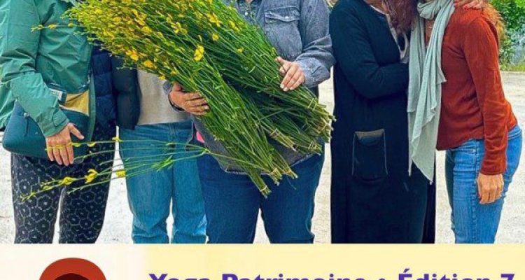 June 15 event yoga patrimoine