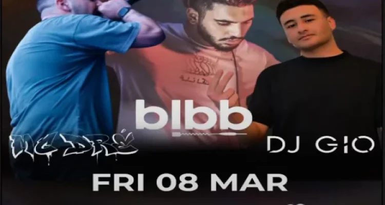 Mc Dre, blbb and DJ Gio at B1 March 8, event post