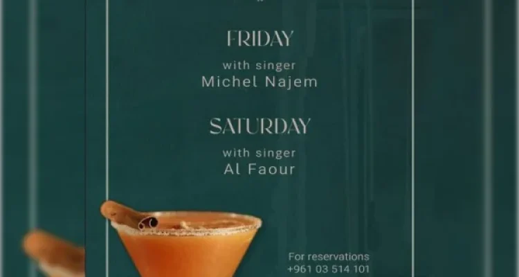 Michel Najem and Al Faour at Tramway, event post