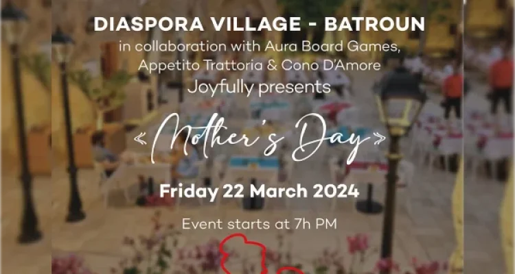 Mother's Day Diaspora Village March 22