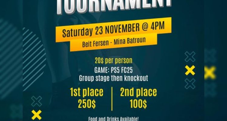 November 23 Event at MCM mina Batroun