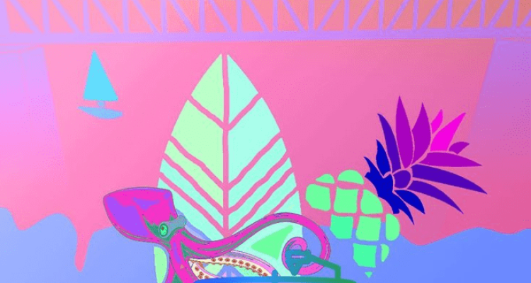 Anthon, Jad Saade, and J Ø H N at Gávea Beach Bar