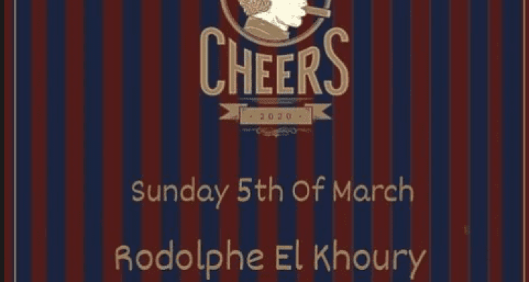 Rodolphe El Khoury at Cheers