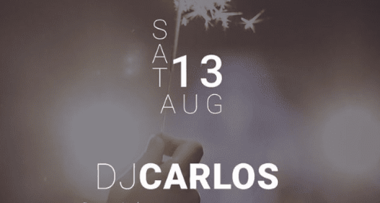 DJ Carlos at ODD Rooftop