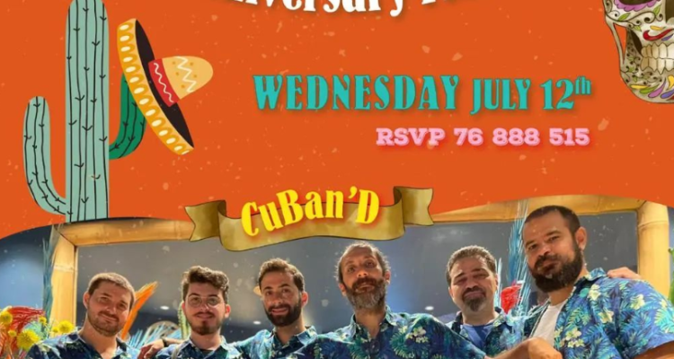 3rd Anniversary Fiesta With Cuband at Pierre Y Amigos, event post