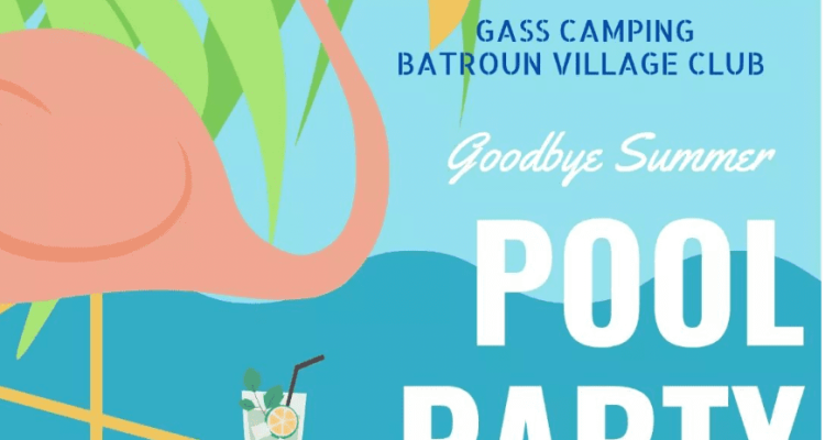 Goodbye Summer event at Gass Camping