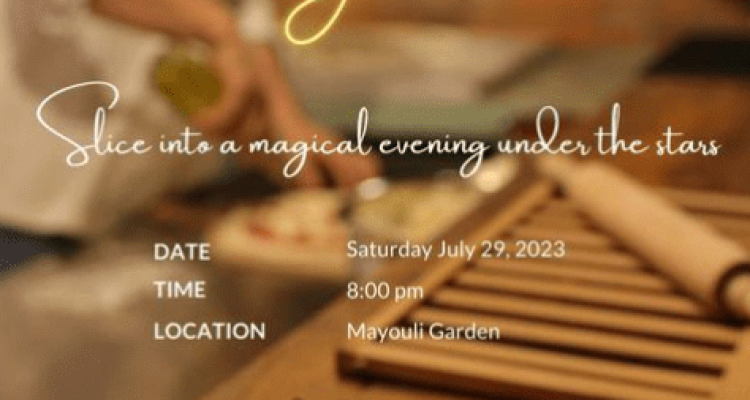 Pizza Night at Mayouli, event post