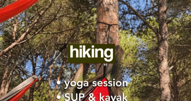Hiking and SUP & kayak activities