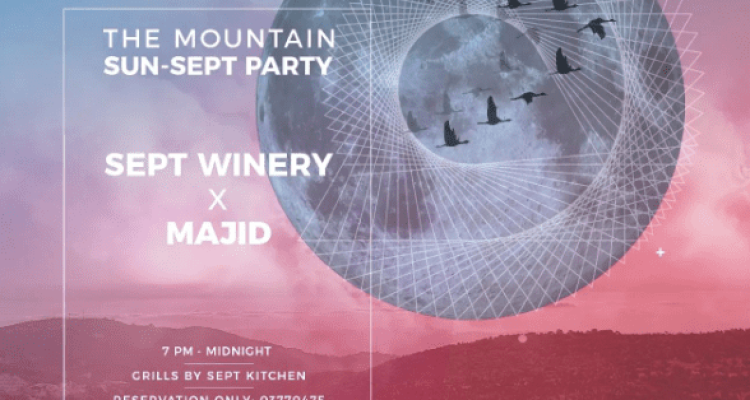 Majid Khoury at Sept Winery