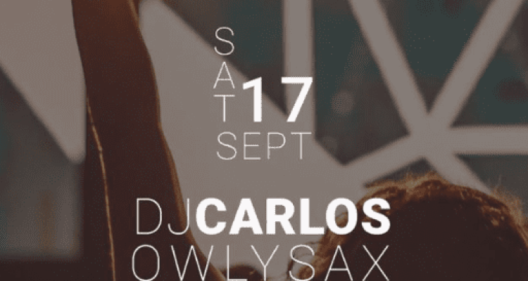 DJ Carlos at ODD Rooftop