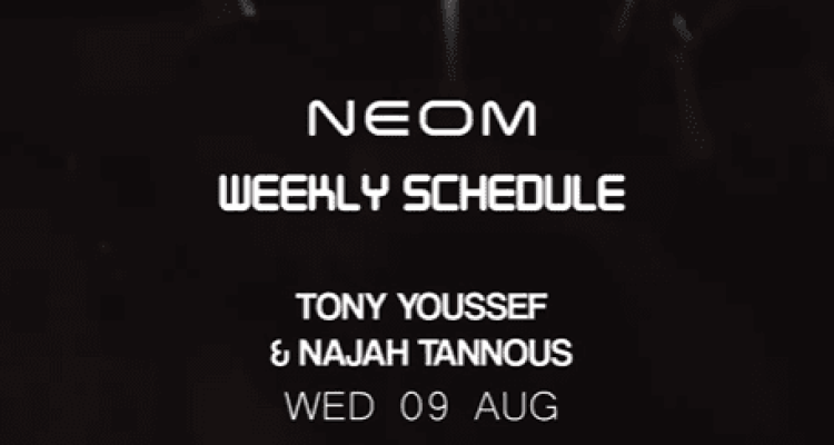 Tony Youssef and Najah Tannous at NEOM
