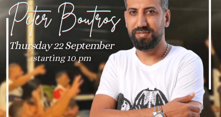 Peter Boutros at The Karawan