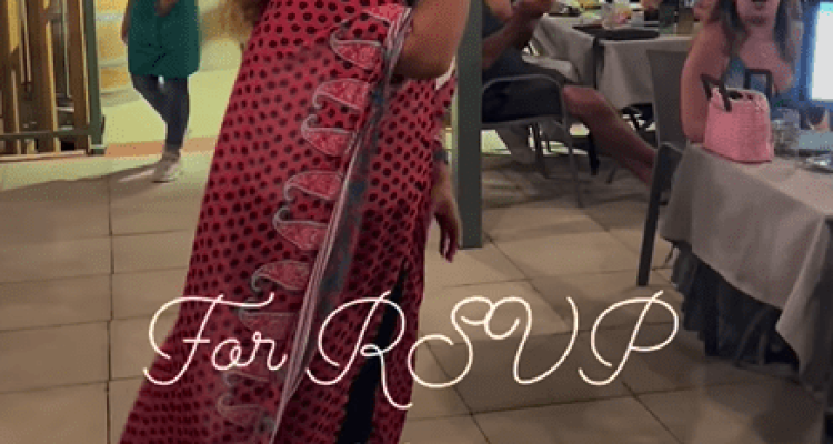 Clara Atallah and Dj Joe S at Kir Restaurant