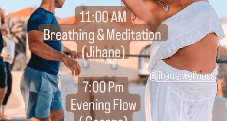Breathing and Meditation with Jihane at Darma Ji