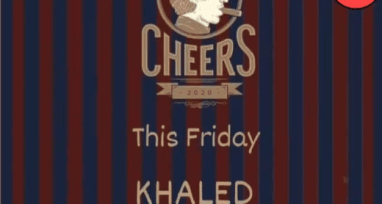 Khaled at Cheers