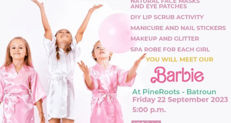 Barbie girl spa day