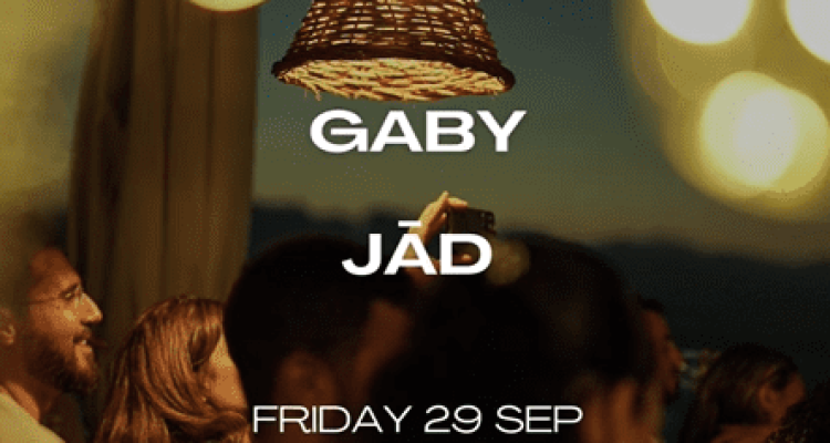 Jād and Gaby at Pierre and Friends, event post