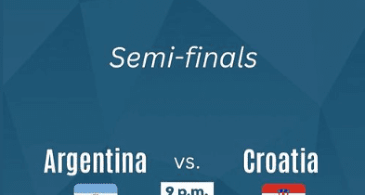Semi Final Argentina vs Croatia at Colonel Beer