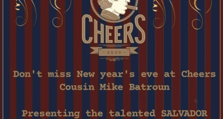 New Year Eve at Cheers