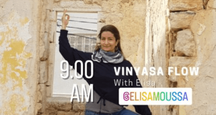 Vinyasa Flow with Elisa Moussa at Darma Ji