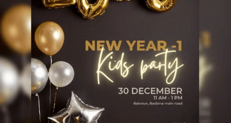 New year kids party at Dream Ville