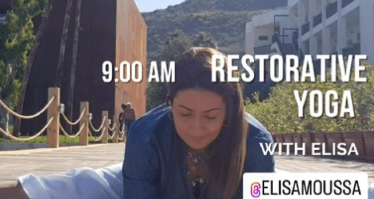 Restorative Yoga with Elias at Darma Ji