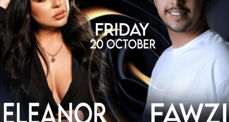 Fawzi basha, and Eleanore Khalil at Seven Night Club