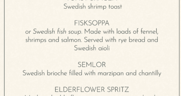 Swedish Classics at Nopal Eatery