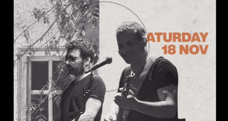 Nour Nimri and Bernard Najm at Parazar Bistro