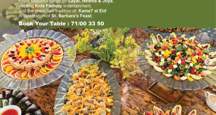 Open Buffet Sundays at Batroun Village Club
