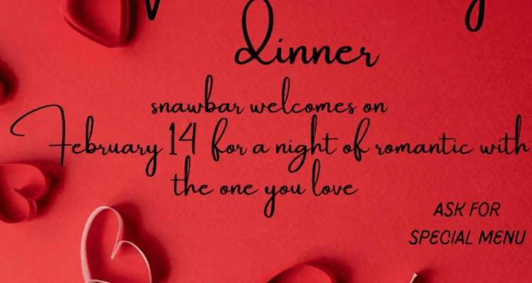 Valentine's Day at SnawBar