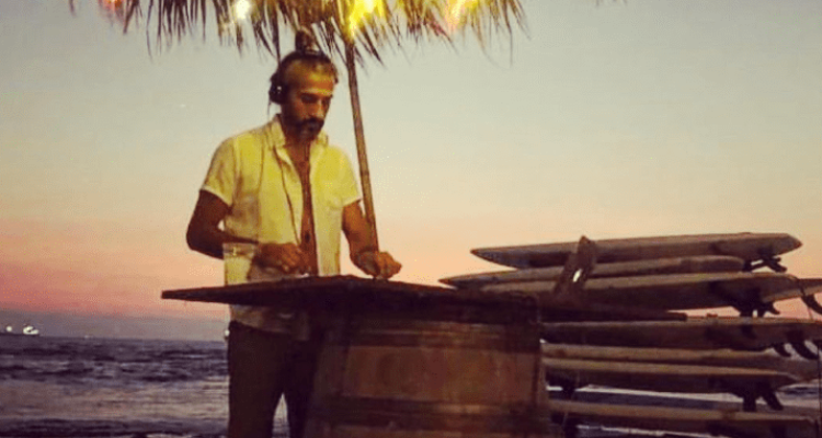 Dj Jimmy Dib at Colonel Reef, event image with a DJ