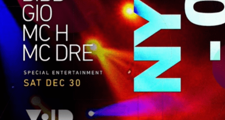 Dj Bibb, Gio, Mc-H, and Mc Dre at Void