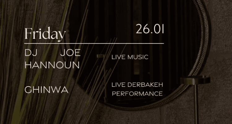 DJ Joe Hannoun and Ghinwa at Omnia, event post