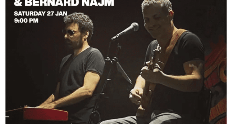 Nour Nimri and Bernard Najm at Parazar