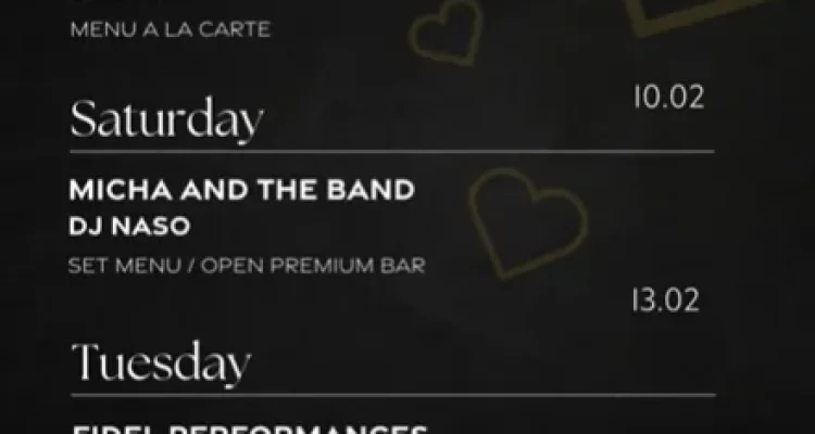 Ghinwa and Dj Gio at Omnia, event post