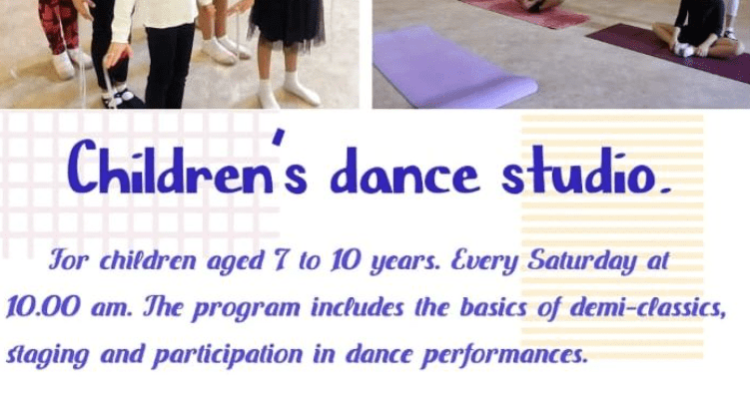 Dance class for children
