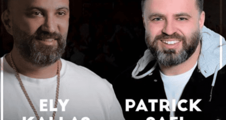 Ely Kallas and Patric Safi at TAIGA BATROUN CLUB