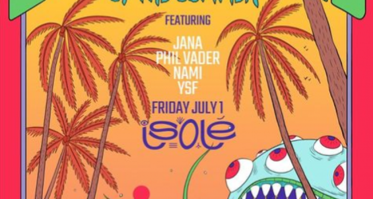 Creatures of the Beach with Jana, Phil Vader, Nami, and YSF